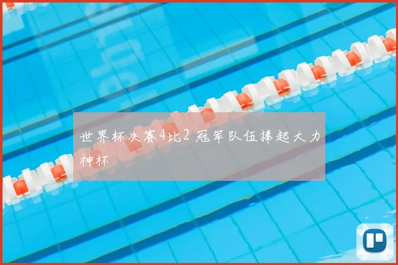世界杯决赛4比2 冠军队伍捧起大力神杯