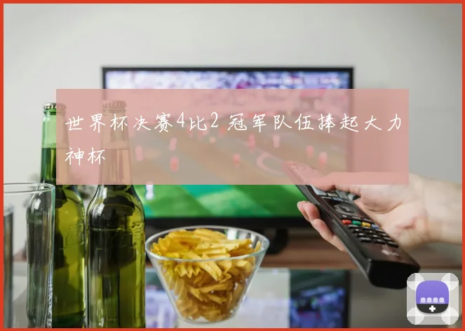 世界杯决赛4比2 冠军队伍捧起大力神杯