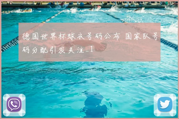 德国世界杯球衣号码公布 国家队号码分配引发关注_1